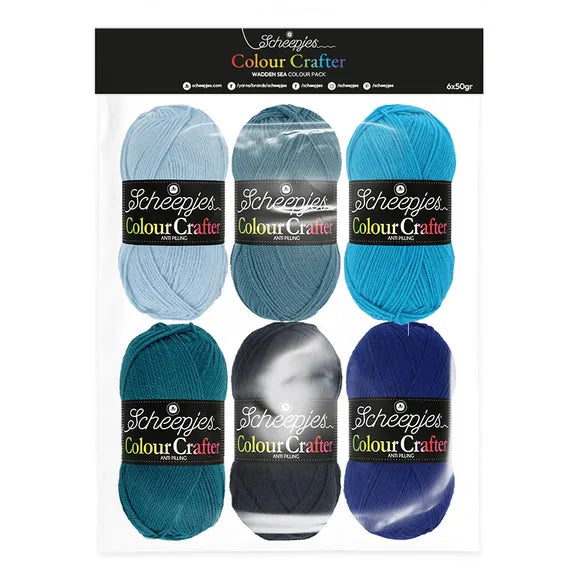 NEW!! Colour Crafter Assortment Pack - WADDEN SEA 50gm - PREORDER