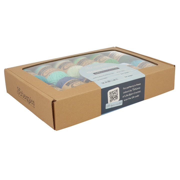 Scheepjes Softfun Mini Colour Pack 12 x 20gm balls - OCEAN BREEZE