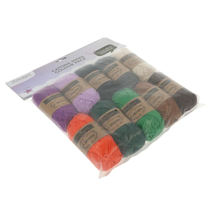 NEW!! Scheepjes Catona Colour Pack - MIDNIGHT FEAST - Preorder ETA 22 - 28 August