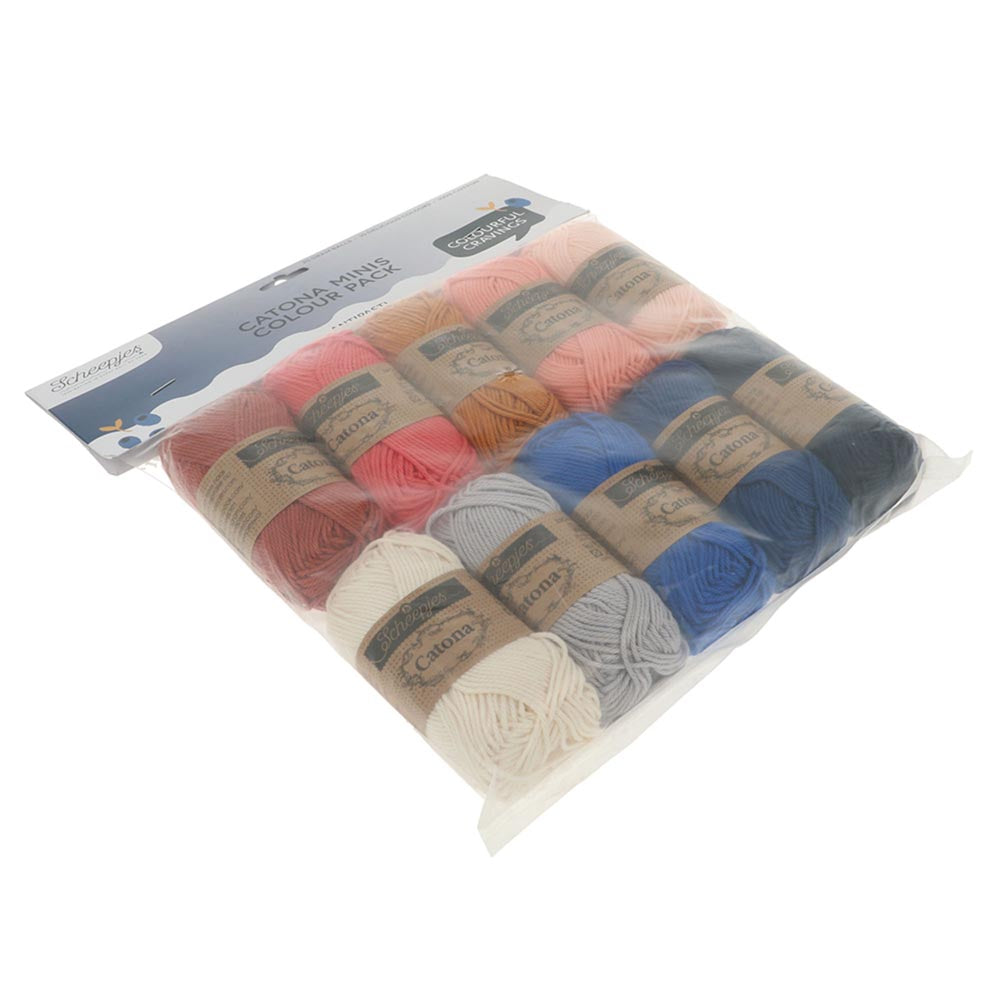 NEW!! Scheepjes Catona Colour Pack - ANTIPASTI - Preorder ETA 22 - 28 August