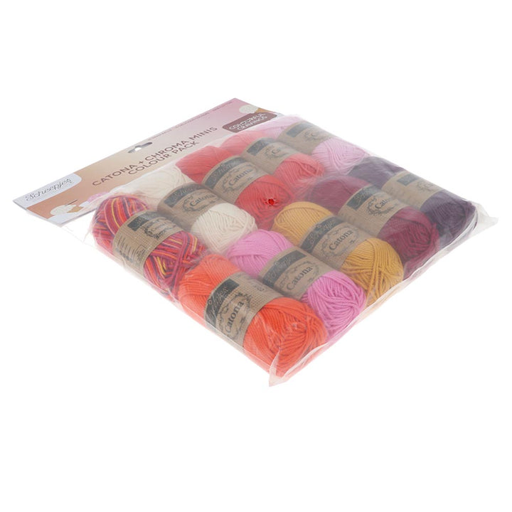NEW!! Scheepjes Catona & Chroma Colour Pack - SUMMER SHERBET - Preorder ETA 22 - 28 August