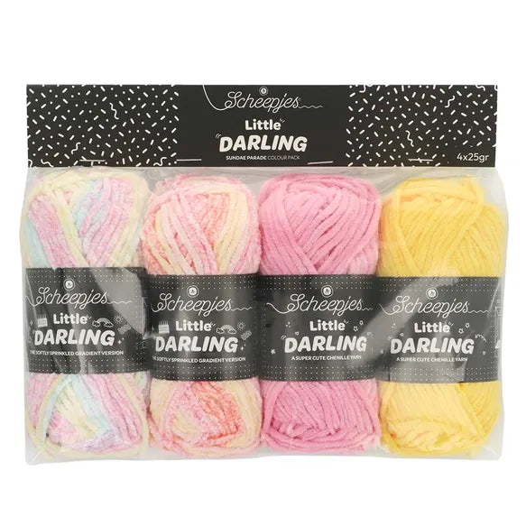 NEW!! Scheepjes Little Darling Gradient Sprinkled Mini Colour Packs