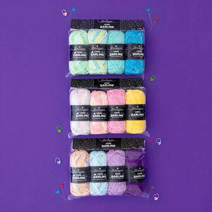 NEW!! Scheepjes Little Darling Gradient Sprinkled Mini Colour Packs