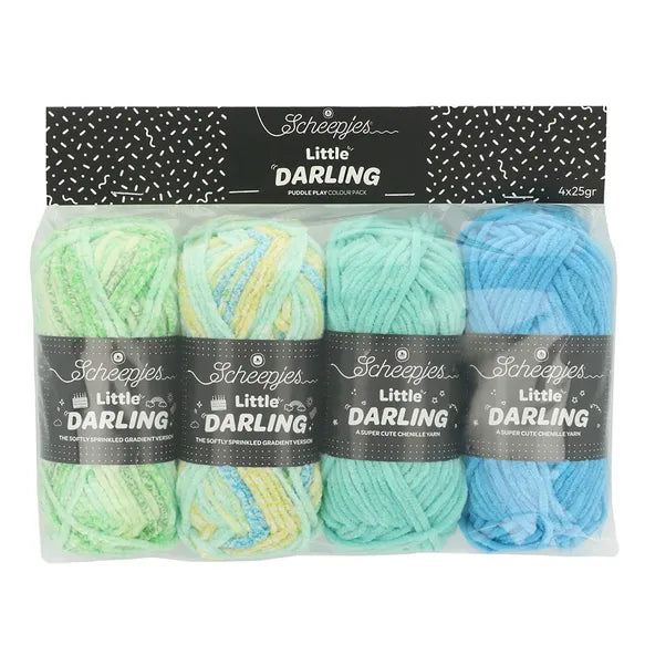 NEW!! Scheepjes Little Darling Gradient Sprinkled Mini Colour Packs