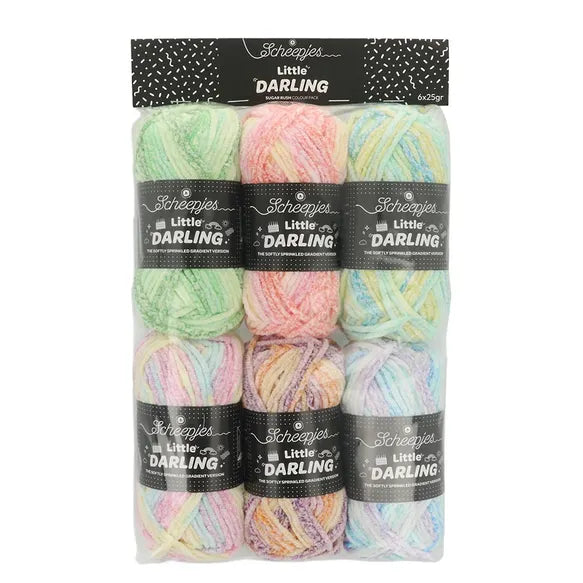NEW!! Scheepjes Little Darling Gradient Sprinkled Mini Colour Packs