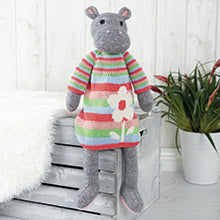 Wild Animal Friends Elsie The Hippopotamus - designed by Louise Crowther - Yarn Kit