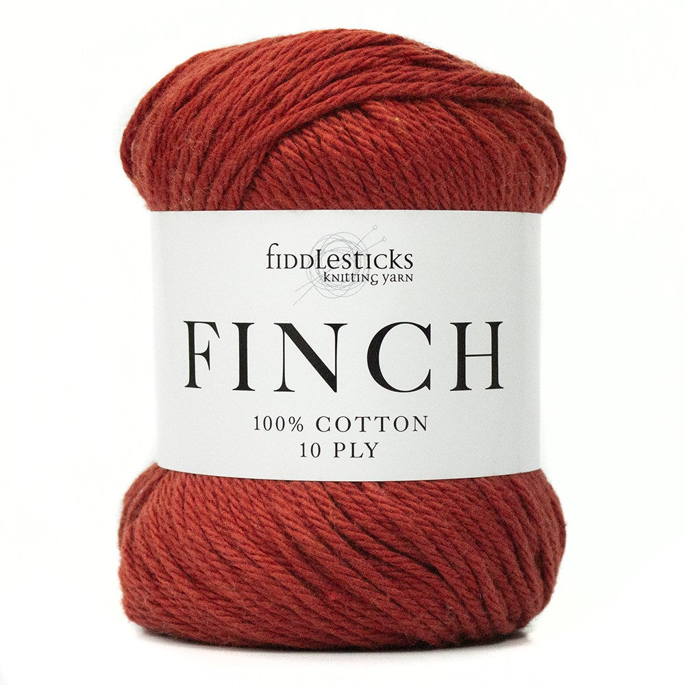 Fiddlesticks Finch 6219 Terracotta