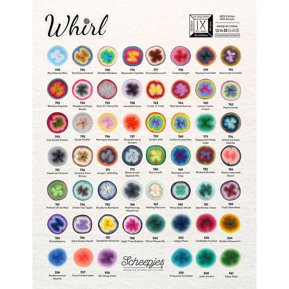 NEW!! Scheepjes Pattern Portfolio - Whirl