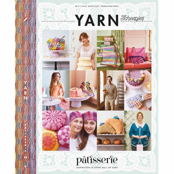 NEW RELEASE!! PREORDER Scheepjes YARN Bookazine no. 17 Pâtisserie