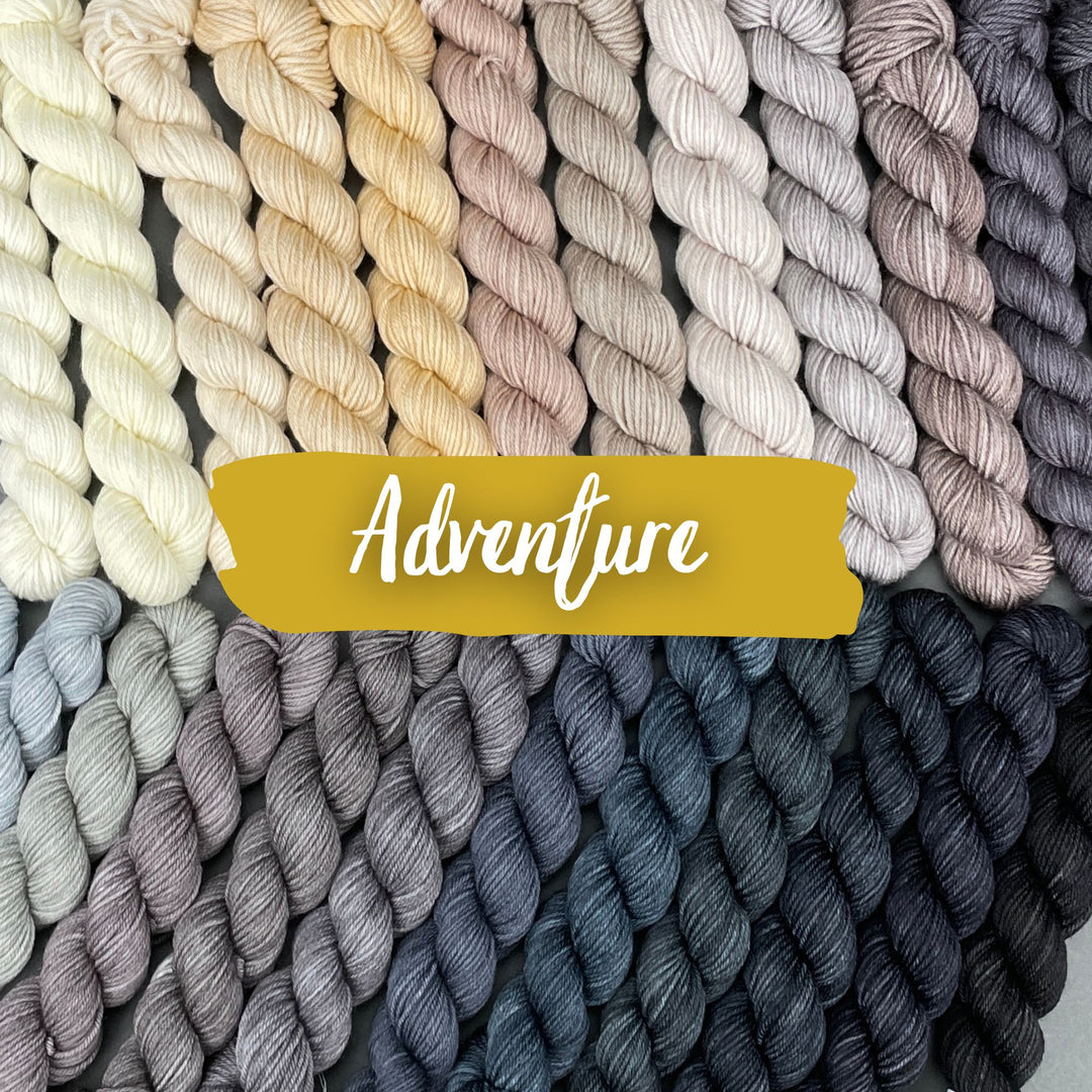 The Ultimate Advent Calendar 2025 LIMITED EDITION -  CREATIVO KAL Handyed Merino Designed By Bernd Kesler- PREORDER
