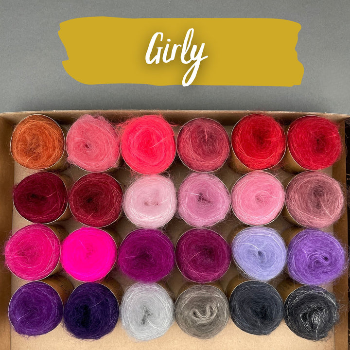 The Ultimate Advent Calendar 2025 LIMITED EDITION -  DIVA Silk Mohair CAL/KAL - PREORDER