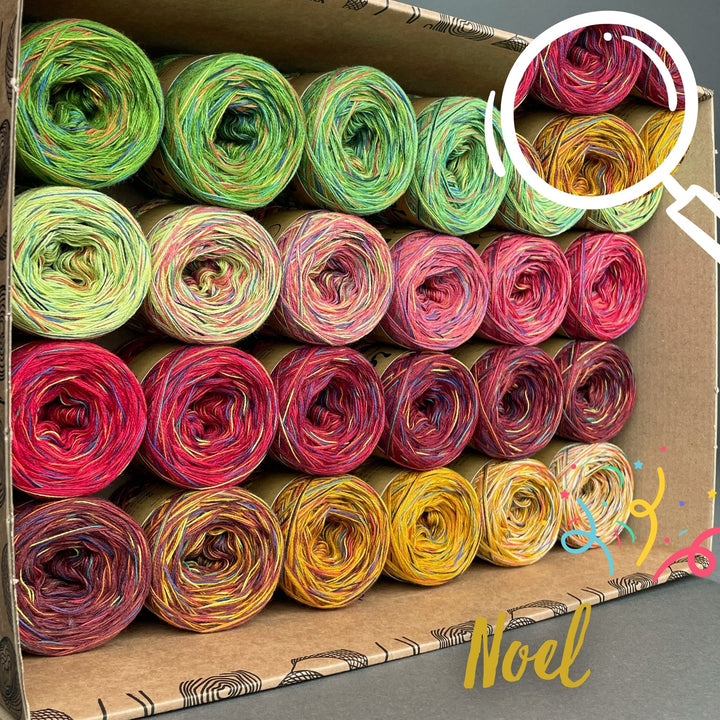 The Ultimate Advent Calendar 2025 LIMITED EDITION -  LOLA KAL with Confetti Thread - Designed by Bernd Kesler- PREORDER