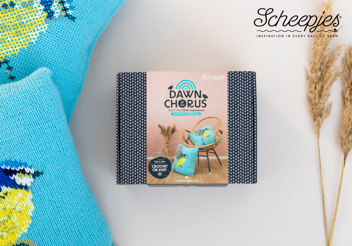 Scheepjes CKAL Blue Tit Cushion Kit - AVAILABLE NOW