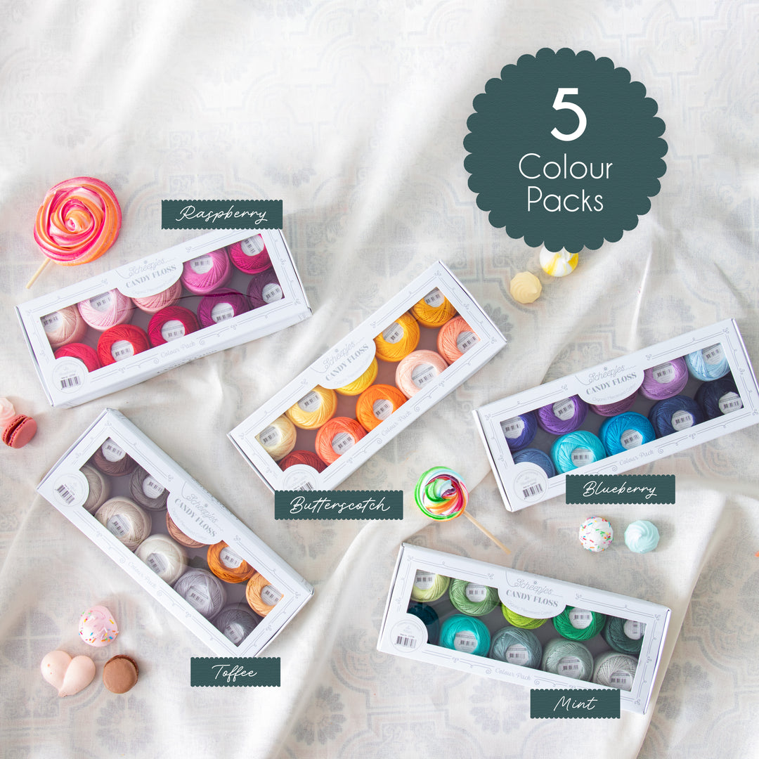 NEW!! Scheepjes Candy Floss Colour Pack - Mint - oos with supplier