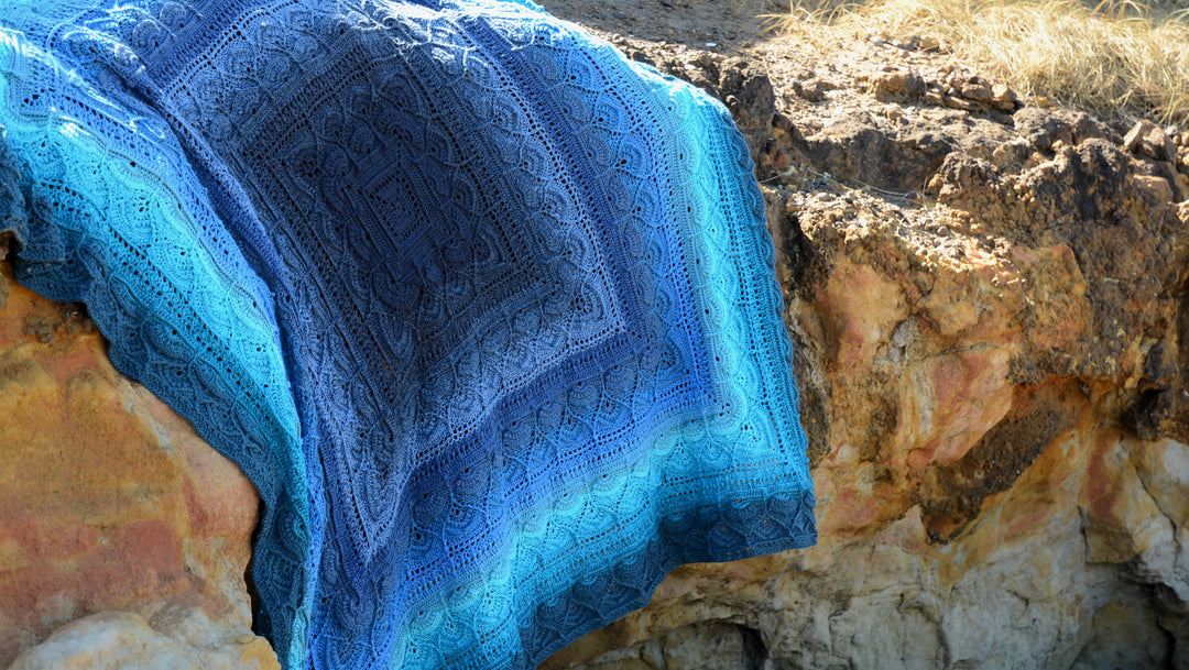 BMY Heirloom Yarn Kit - Moroccan Mint Tea Blanket - PREORDER