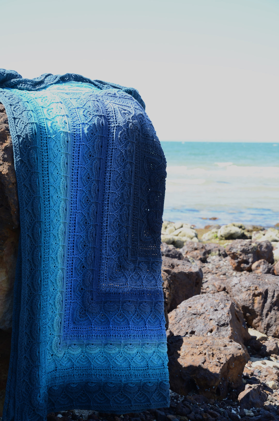 NEW RELEASE!! BMY Lola Yarn Kit - Moroccan Mint Tea Blanket - YARN ONLY