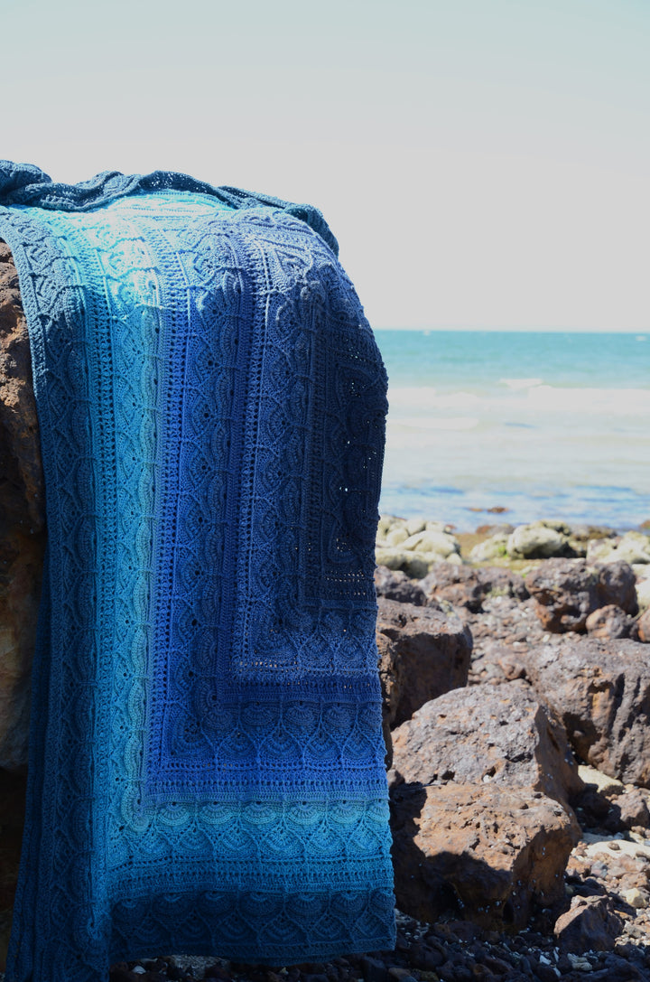 BMY Heirloom Yarn Kit - Moroccan Mint Tea Blanket - PREORDER