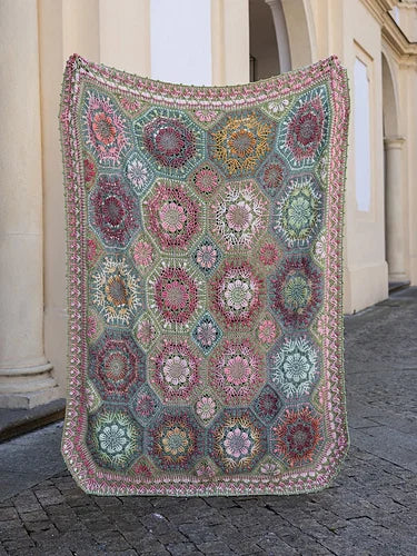 PREORDER - Fae Fleur Crochet Blanket MAL designed by Tatsiana Lilla Bjorn