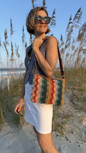 Patcha Crochet Bag designed by Natalia Kononova