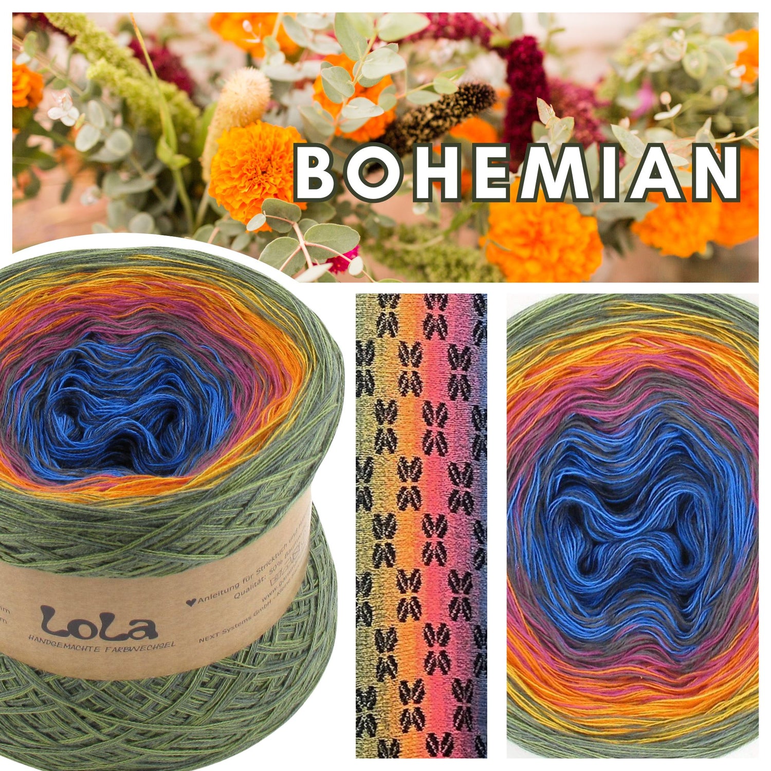 Lola 8 Colours Bohemian