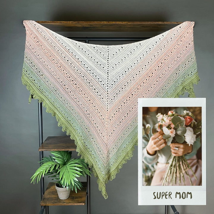Super Mum Crochet Shawl - Mother's Day 2024