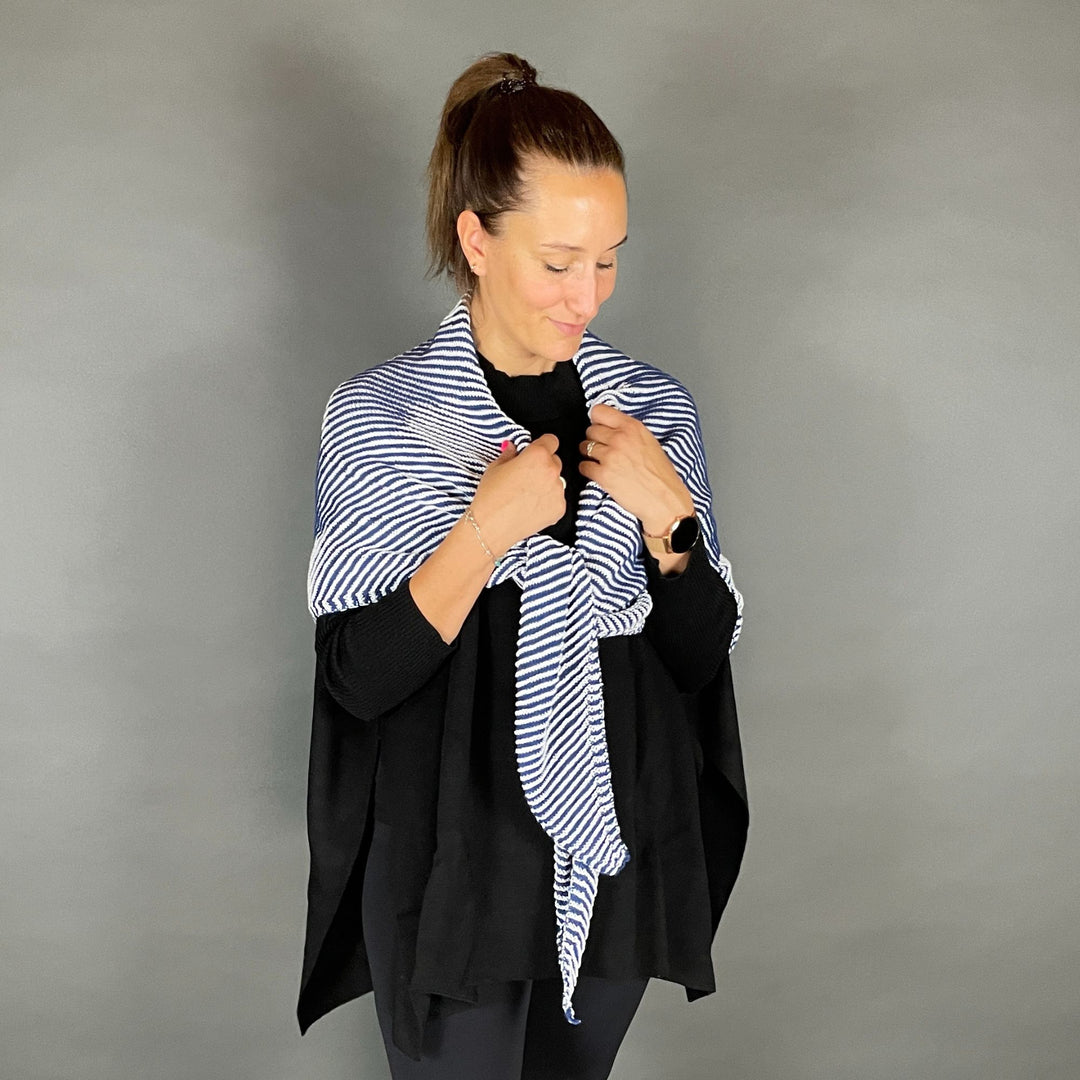 PREORDER Lola Illusion Knitted Scarf - Australia 4ply