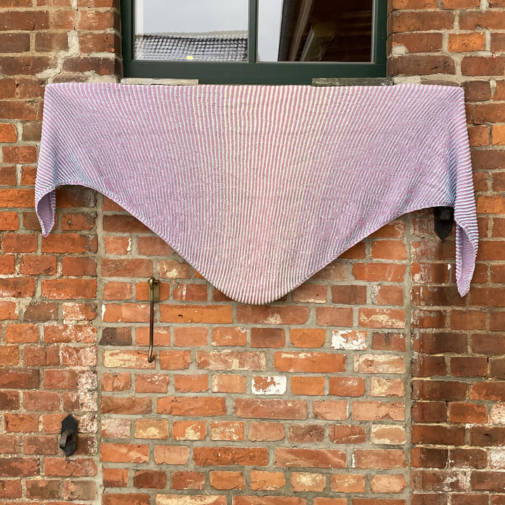 PREORDER Lola Illusion Knitted Scarf - Love Tree Pastel  - 4ply