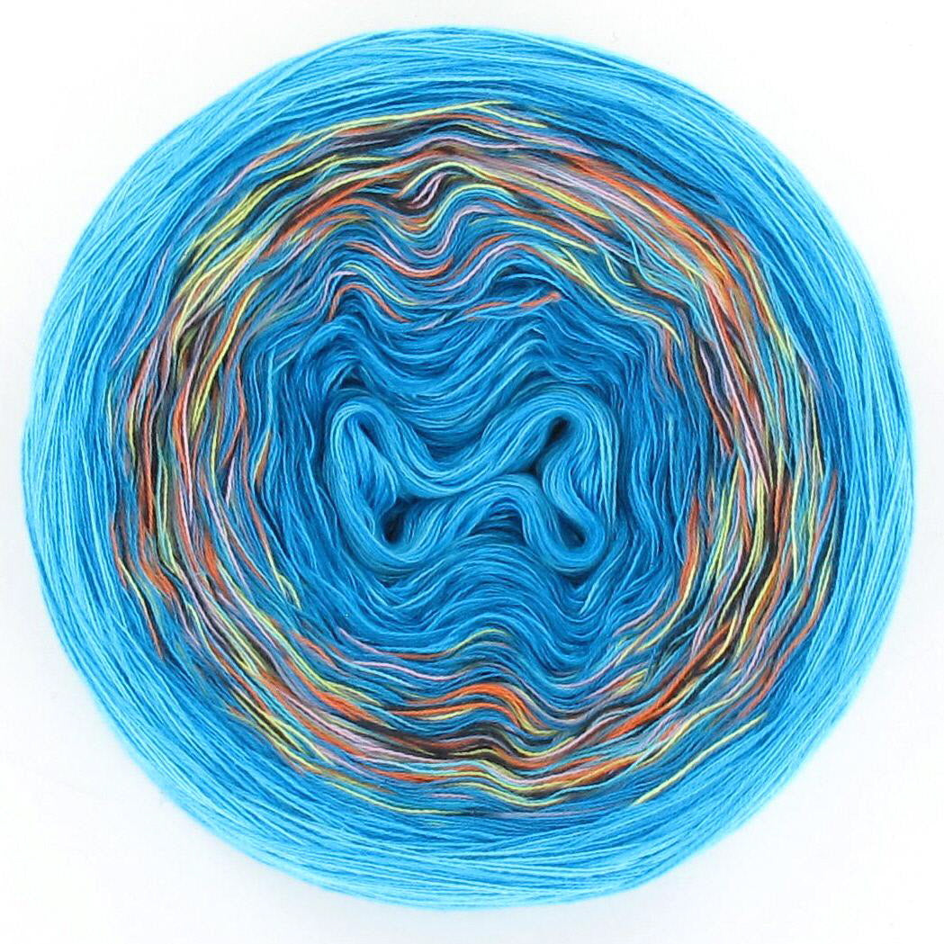 Lola Macarons Turquoise Confetti mc9