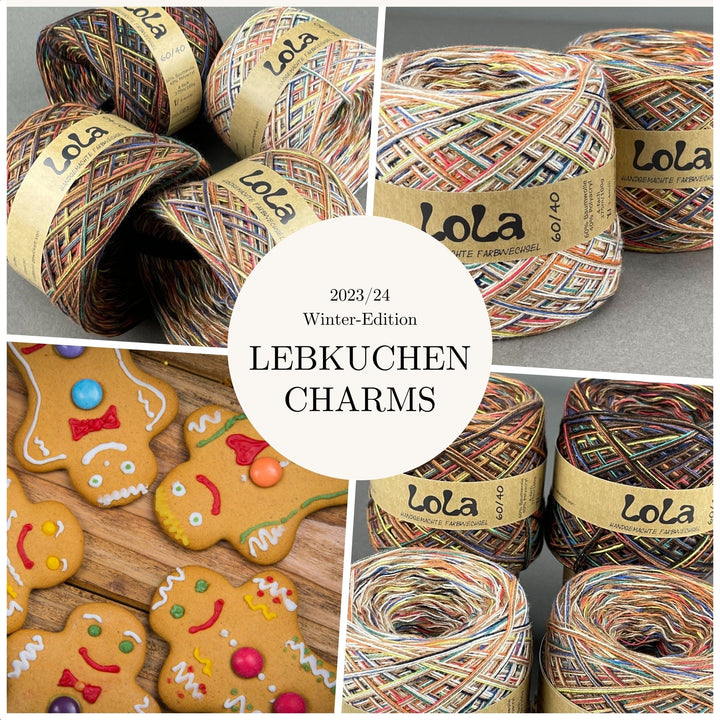 NEW!! Lola CHARM SET CHRISTMAS - GINGERBREAD