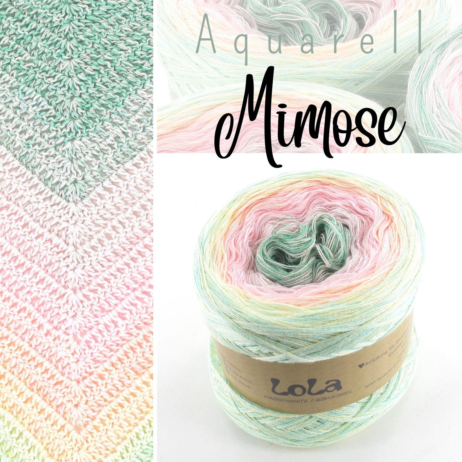 Lola Watercolour Mimosa