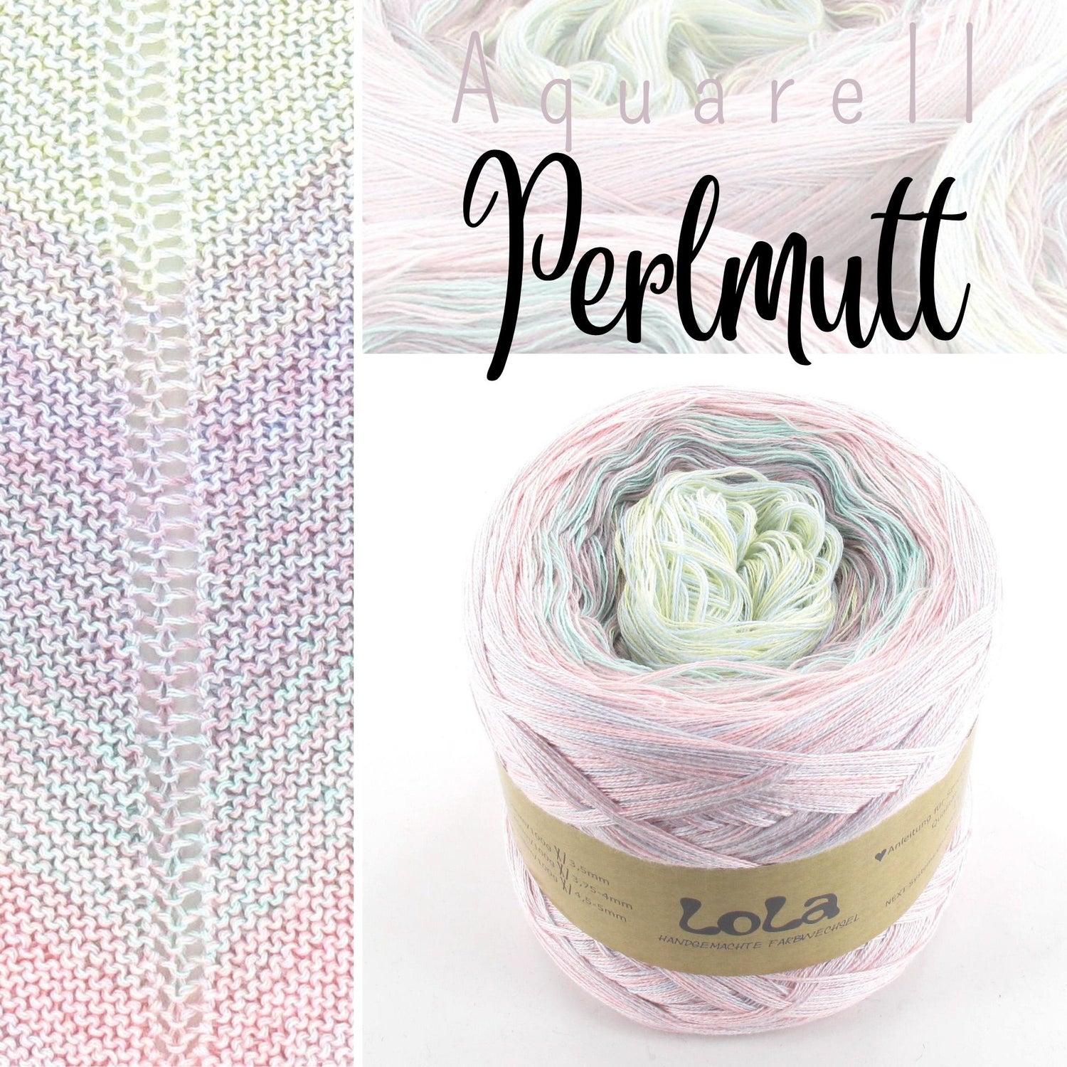 Lola Watercolour Mother of Pearl