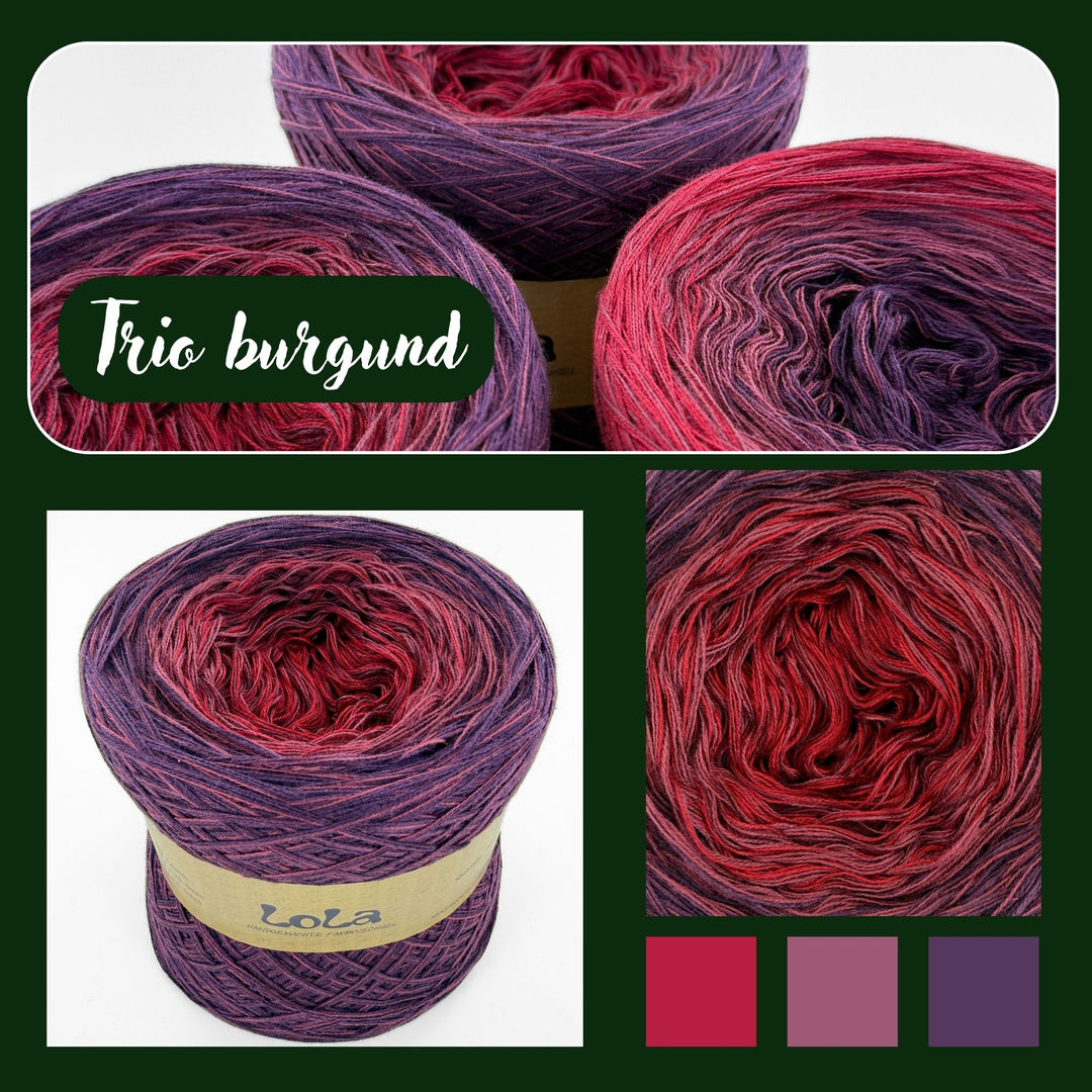PREORDER Lola Trio Burgundy
