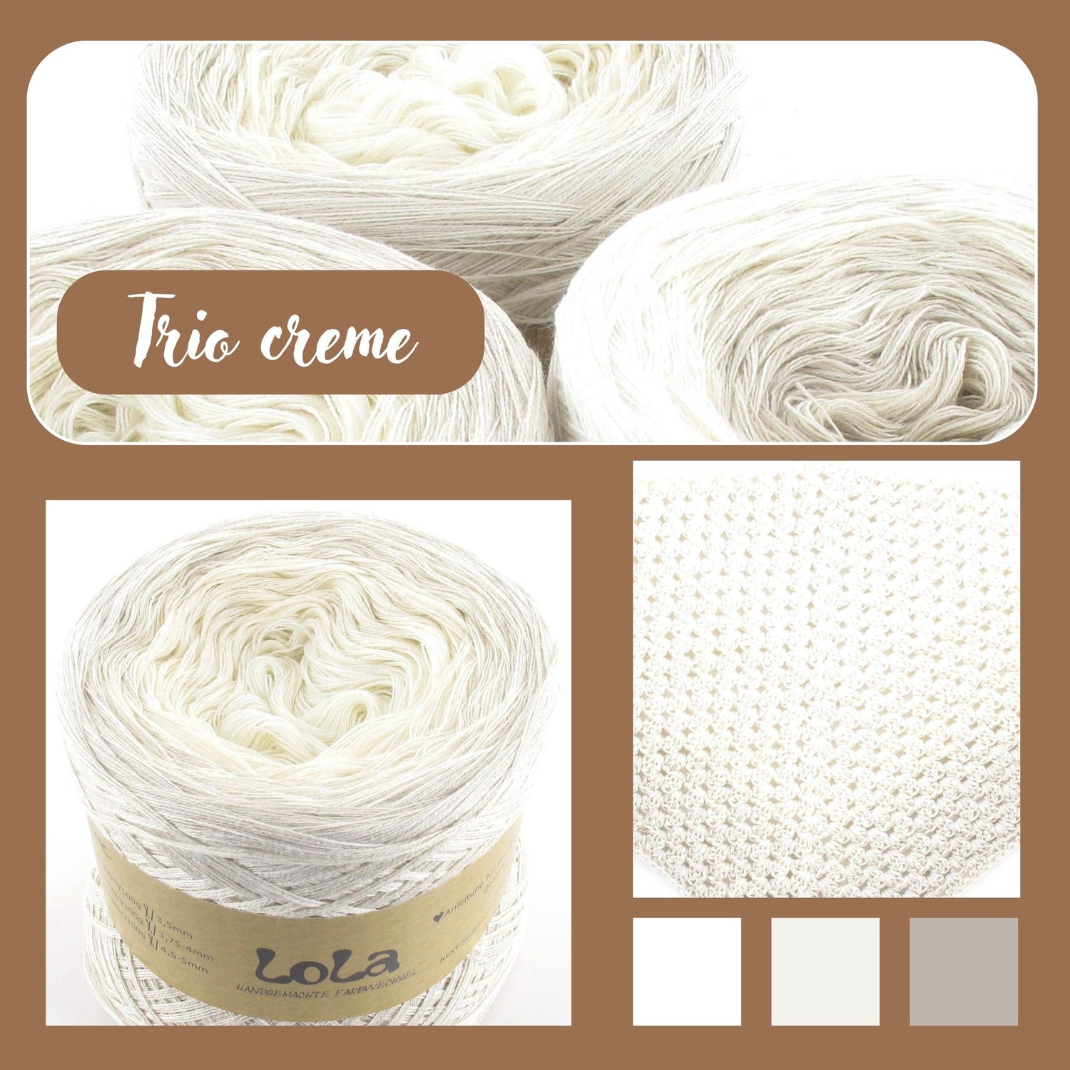 Lola Trio Cream