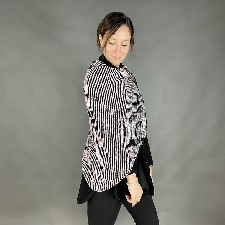 Lola Illusion Knitted Shawl - Floral - 4ply AVAILABLE NOW