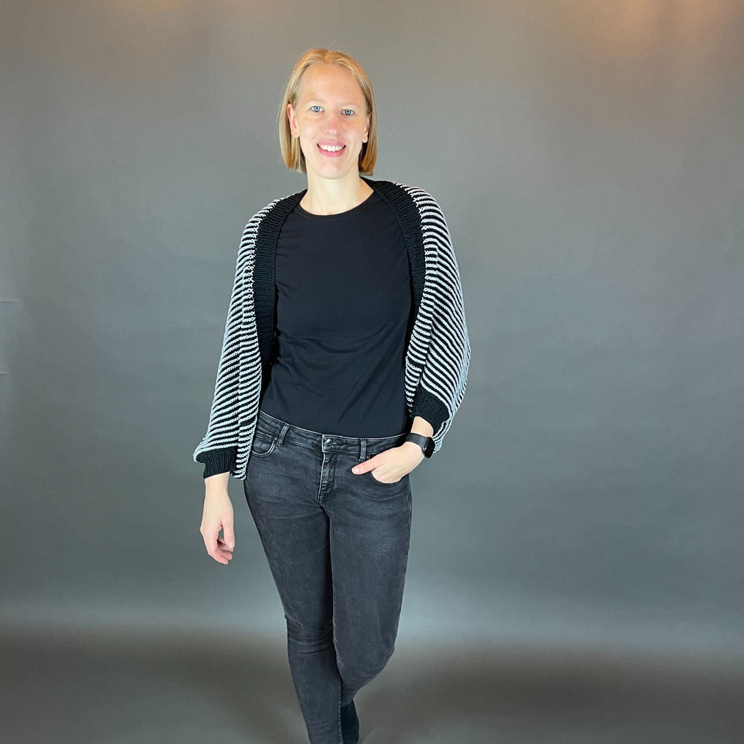 AVAILABLE NOW Lola Illusion Knitted Soul Warmer Loving Cats - 8ply