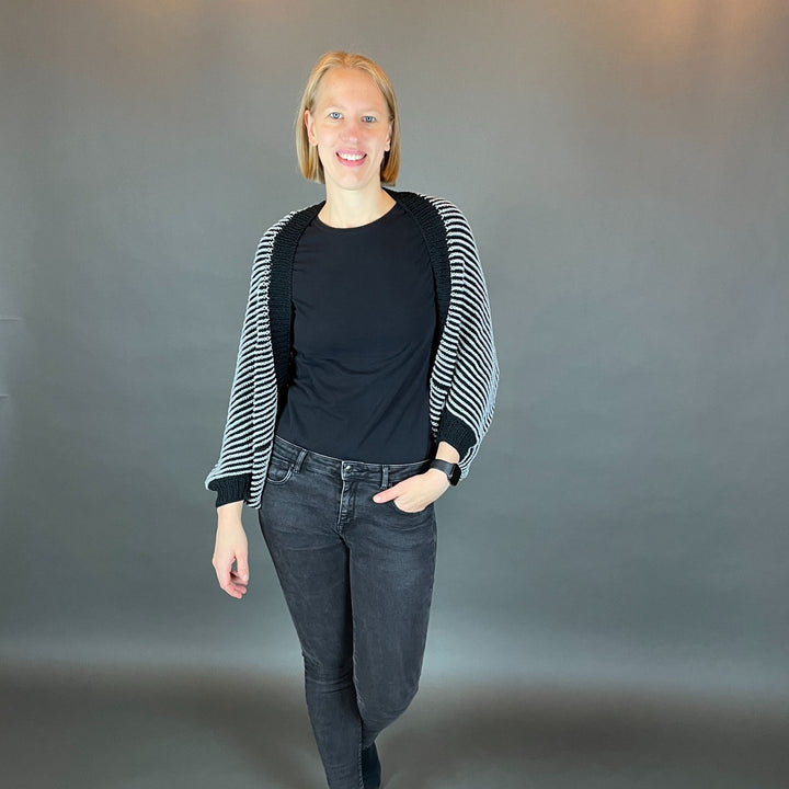 AVAILABLE NOW Lola Illusion Knitted Soul Warmer Loving Cats - 8ply