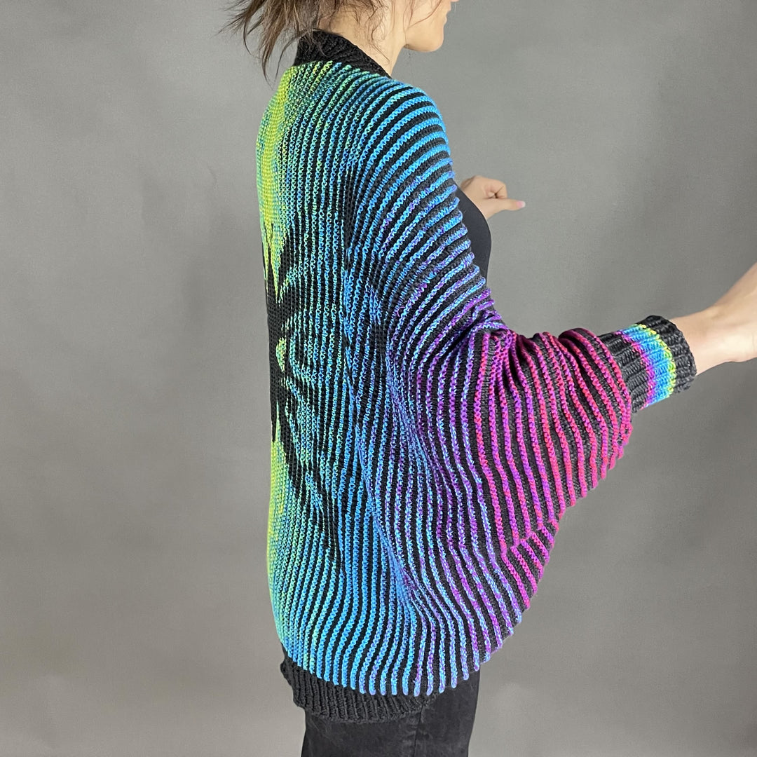 PREORDER Lola Illusion Knitted Soul Warmer - Butterfly 8ply
