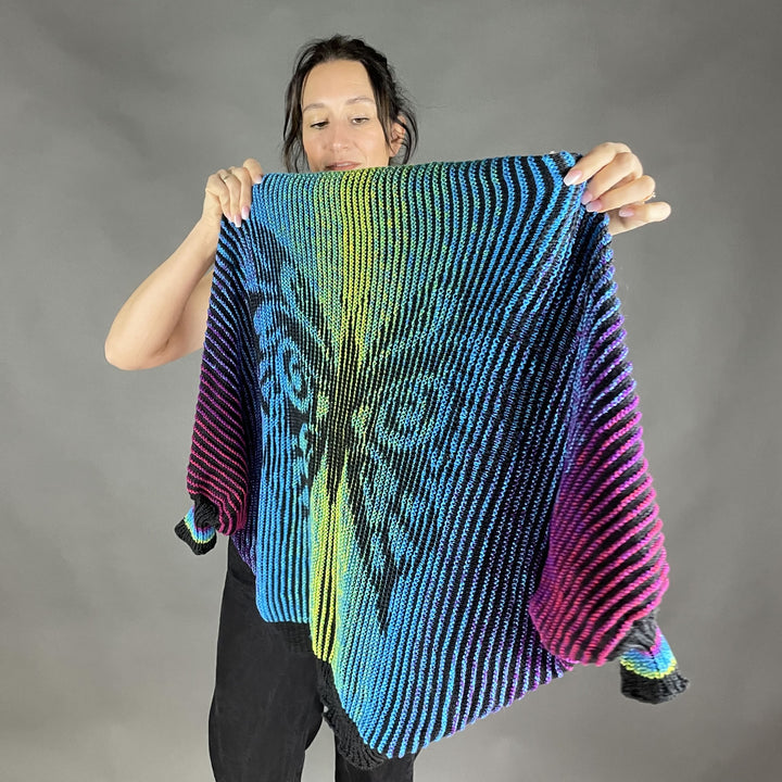 Lola Illusion Knitted Soul Warmer - Butterfly - 8ply AVAILABLE NOW