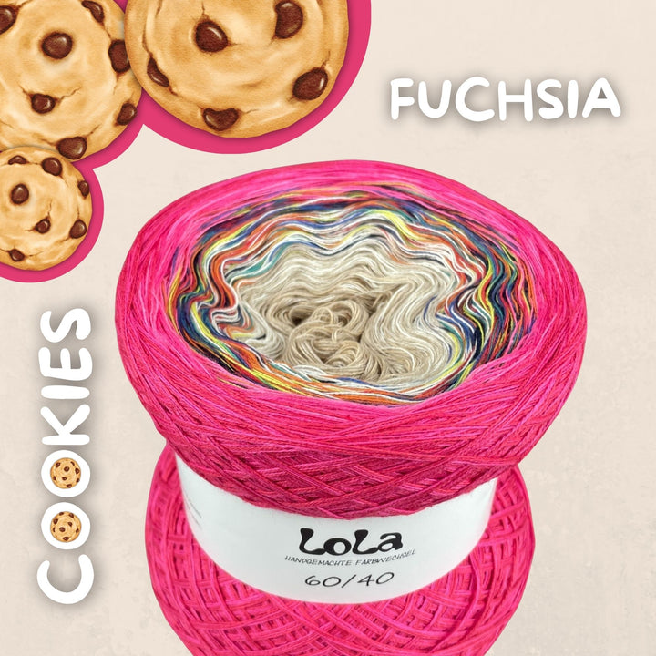 PREORDER Lola Cookie Fuchsia