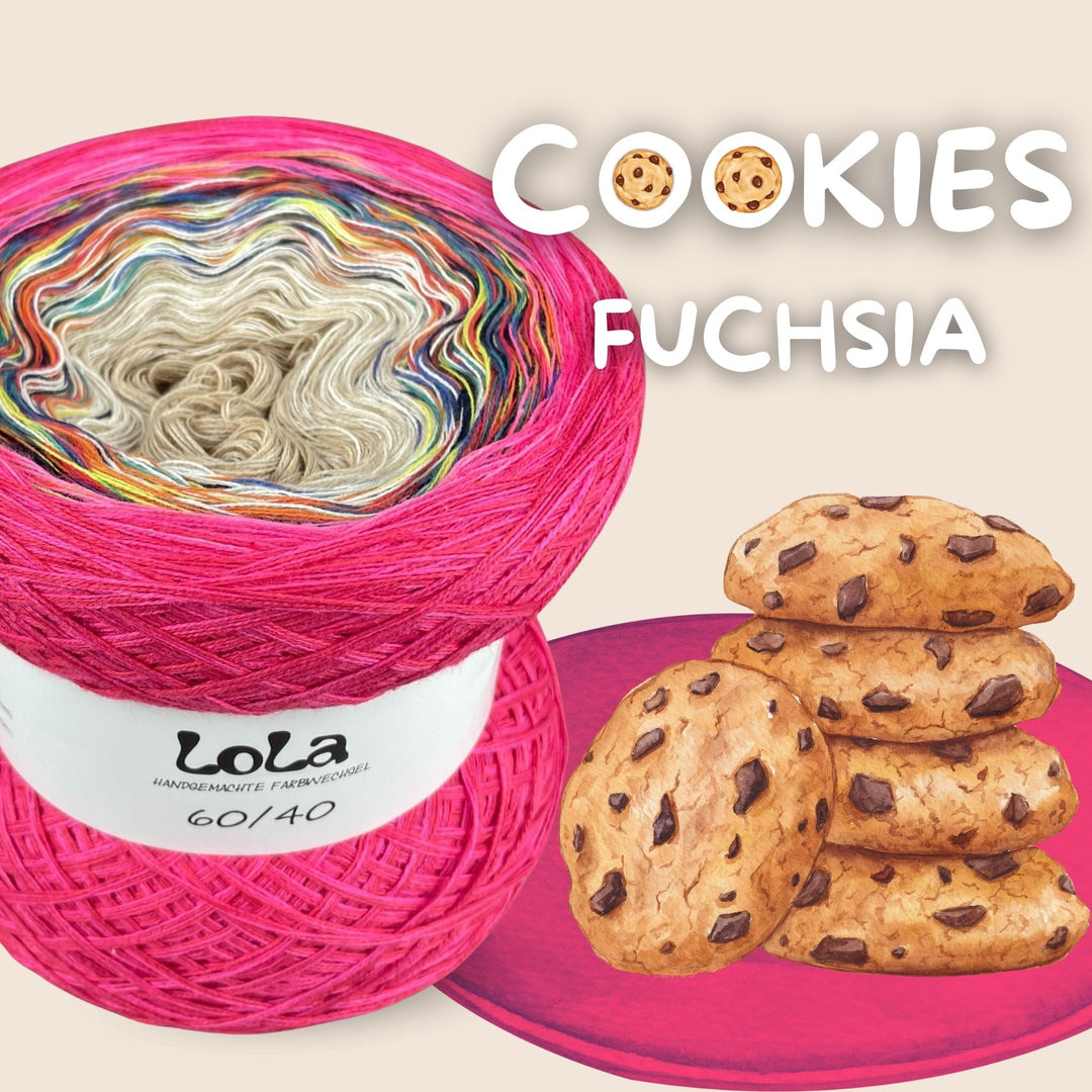 PREORDER Lola Cookie Fuchsia