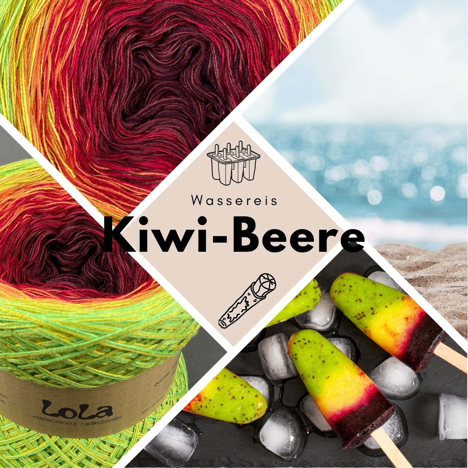 NEW!! Lola Kiwi Berry Icypole
