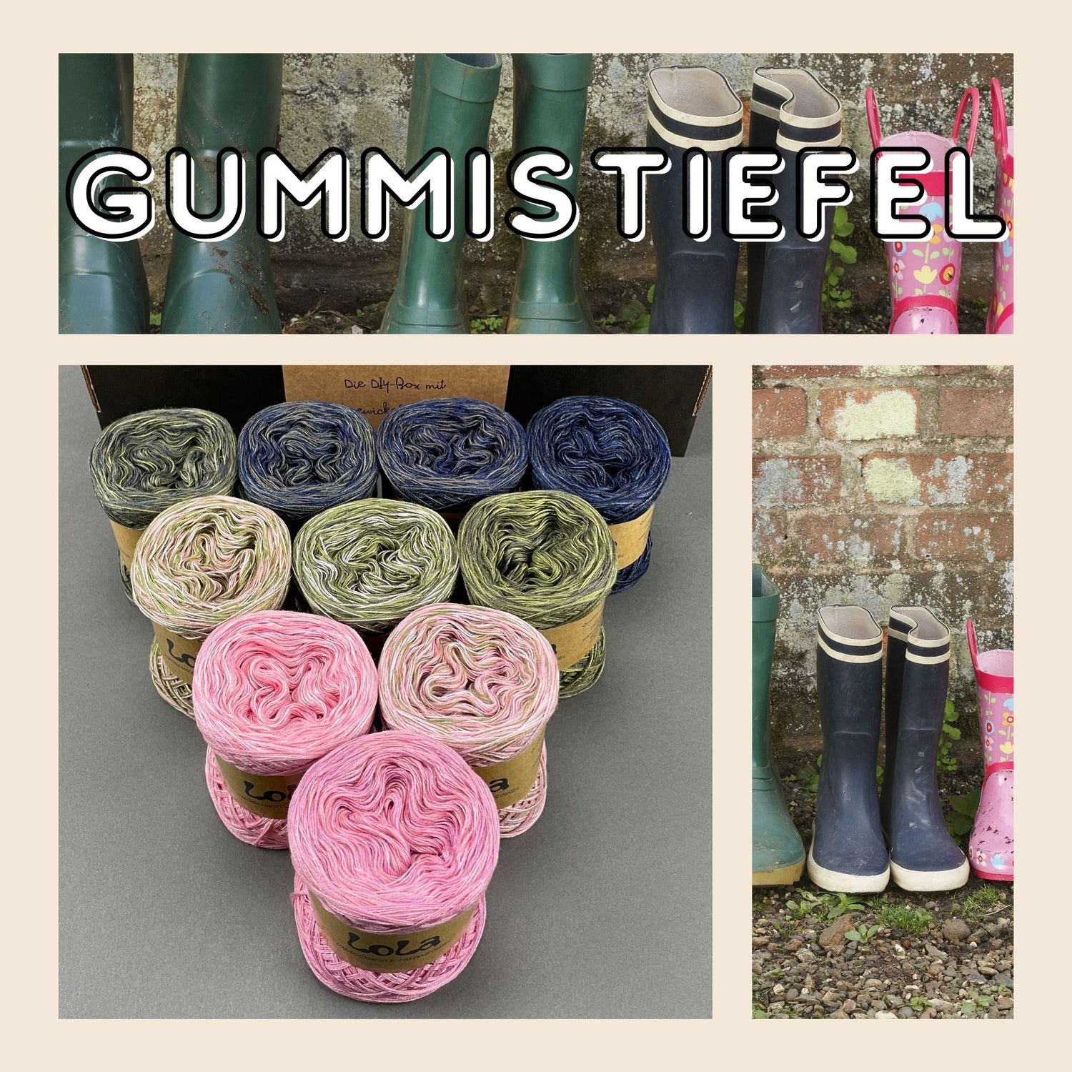 NEW!! LIMITED EDITION SUMMER 2026 - Rain Boots Bobbel Boxx