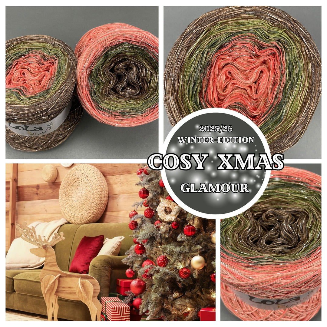 NEW!! Lola Glamour Christmas 2025 - Cozy Christmas with GLITTER Thread