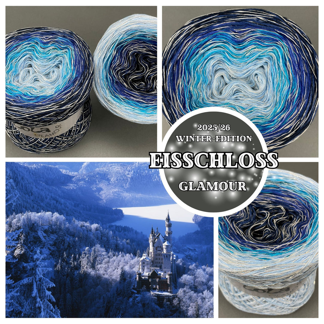 NEW!! Lola Glamour Christmas 2025 - Ice Castle with GLITTER Thread