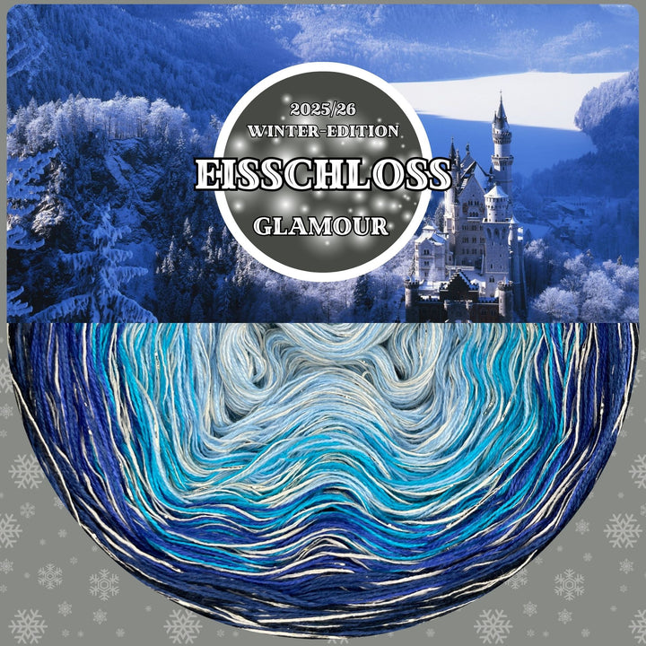 NEW!! Lola Glamour Christmas 2025 - Ice Castle with GLITTER Thread