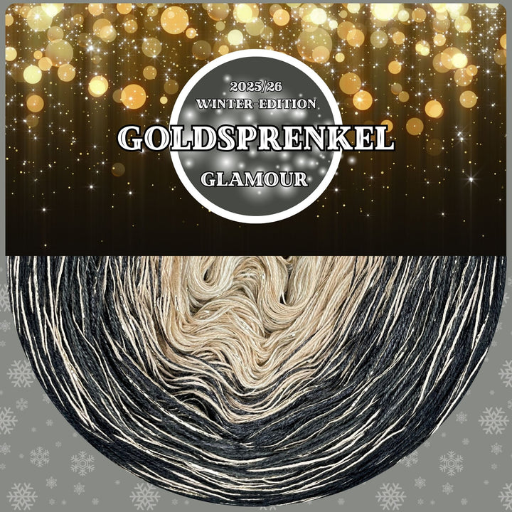 NEW!! Lola Glamour Christmas 2025 - Gold Sprinkles with GLITTER Thread