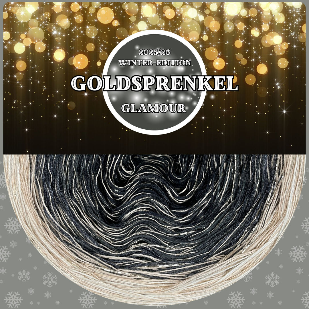 NEW!! Lola Glamour Christmas 2025 - Gold Sprinkles with GLITTER Thread