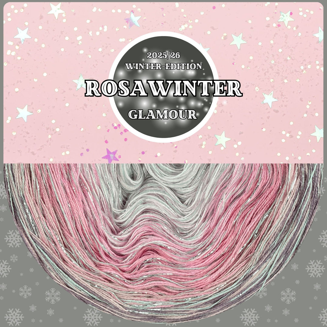 NEW!! Lola Glamour Christmas 2025 - Rosa Winter with GLITTER Thread