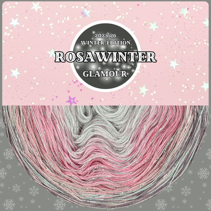 NEW!! Lola Glamour Christmas 2025 - Rosa Winter with GLITTER Thread