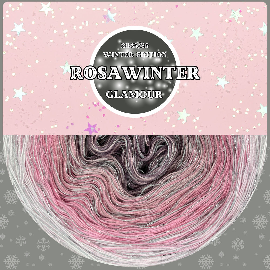 NEW!! Lola Glamour Christmas 2025 - Rosa Winter with GLITTER Thread